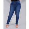  Calça Jeans Atacado Cigarrete Plus Size Feminina Revanche Flórida Azul Frente