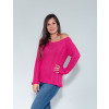 Blusa Tricot Atacado Feminina Revanche Jeanitta Pink Frente
