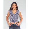 Blusa Atacado Feminina Revanche Ors Cinza Frente