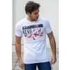 Camiseta Estampada Atacado Masculina Revanche Zenon Branco