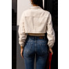 Jaqueta Bomber Cropped Color Atacado Feminina Revanche Bougara Natural