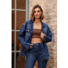 Jaqueta Jeans Oversized Atacado Feminina Revanche Ausa Unica