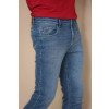 Calça Jeans Slim Atacado Masculina Revanche Locarno azul