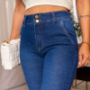 Calça Jeans Atacado Flare Feminina Revanche Marine Azul