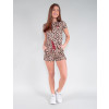 Conjunto Atacado Onça Feminino Revanche Charlot Animal Print Look