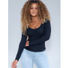 Blusa Atacado Feminina Revanche Lina Preto Frente