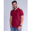 Camisa Polo Atacado Masculina Revanche Destry Vermelho Frente