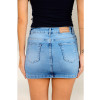 Saia Shorts Jeans Barra Normal Atacado Feminino Revanche Anânia