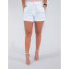 Shorts Color Atacado Clochard Feminino Revanche Ivonna Branco Frente