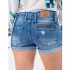 Shorts Jeans Atacado Bolso Zíper Feminino Revanche Beirute Costas