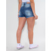 Shorts Jeans Atacado Feminino Revanche Faustine Azul Costas