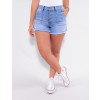 Shorts Jeans Atacado Feminino Revanche Giverny Azul Frente