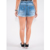 Shorts Jeans Atacado Feminino Revanche Marine Azul Costas