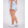 Shorts Jeans Atacado Feminino Revanche Raquella Azul Lado