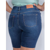Shorts Jeans Atacado Plus Size Feminino Revanche Emanuelly Azul Detalhe Costas 