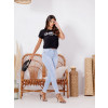 T-Shirt Cropped Com Punho Atacado Feminina Revanche Beruri Preto