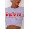 T-Shirt Estampada e Bordada Atacado Feminina Revanche Boane Branco