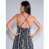 Vestido Atacado Feminino Revanche Hortencia Preto Detalhe Costas
