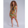 Vestido Atacado Feminino Revanche Leona Marrom Frente