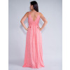 Vestido Longo Atacado Feminino Revanche Lirio Coral Costas