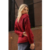 Blusa De Tricot Cacharel Manga Longa Atacado Feminina Revanche Fercal Vinho