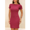 Vestido Curto Frente Unica Atacado Feminina Revanche Ameria Vinho
