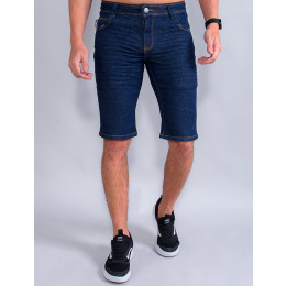 Bermuda Jeans Com Zíper No Bolso Atacado Masculina Revanche Lecce