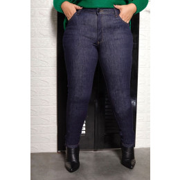 Calça jeans skinny com elástico personalizado curvy básica atacado feminina Revanche Canoa