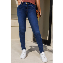 Calça Jeans Skinny Atacado Feminina Revanche Bacoor Azul 