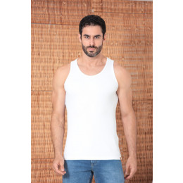 Camiseta Regata Rib Atacado Masculina Revanche Lommel Branco