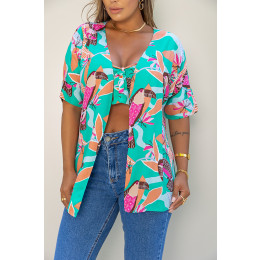 Conjunto De Kimono E Cropped Atacado Feminino Revanche Theuville