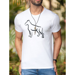 Camiseta Bordado Atacado Masculino Revanche Betim Branco