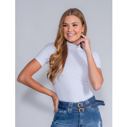 Blusa Atacado Feminina Revanche Delfina Preto Frente
