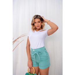 Blusa Com Detalhe de Tiras Atacado Feminina Revanche Itaúna Branco