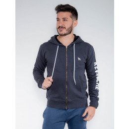 Blusa Moletom Atacado Básico Masculina Revanche Alemanha Preto Frente