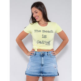 Blusa The Beach Atacado Feminina Revanche Leonda Rosa Frente