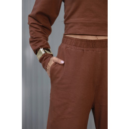 Calça Wide Leg Recorte Lateral Atacado Feminino Revanche Colossas Marfim