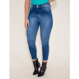 Calça Jeans Atacado Cropped Feminina Revanche Daca Frente