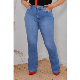 Calça Jeans Flare Hot Pants Curvy Atacado Feminina Revanche Lezama