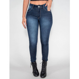 Calça Jeans Atacado Cigarrete Feminino Revanche Quinxassa Frente