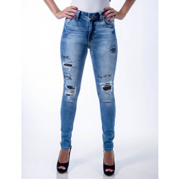 Calça Jeans Atacado Skinny Feminina Revanche Apia Frente