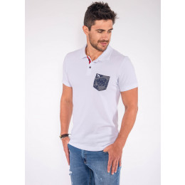 Camisa Polo Atacado Bolso Estampado Masculina Revanche Dodoma frente