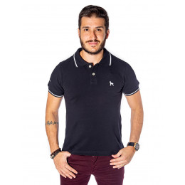 Camisa Polo Atacado Masculina Bordado Dog Revanche Rennes Roxo Frente