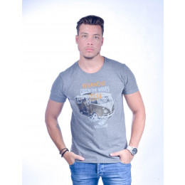 Camiseta Atacado Bordada Masculino Revanche Catch The Waves Vermelha Frente