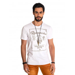 Camiseta Atacado Estampa Masculina Revanche Brooklyn Preta Frente