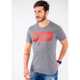 Camiseta Atacado Estampa Masculina Revanche RVCH Branco Frente