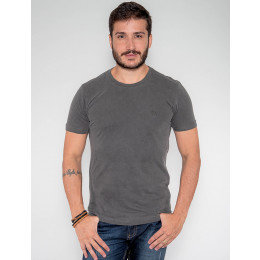 Camiseta Atacado Estonada Masculina Revanche Belmopã Preto Frente