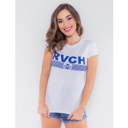 Camiseta Atacado Feminina Revanche Dominica Branco Frente