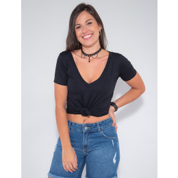Camiseta Atacado Feminina Revanche Ivonna Branco Frente