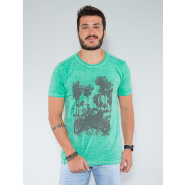 Camiseta Atacado Masculina Revanche Armand Verde
